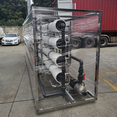 Agua pura filtro de agua por ósmosis inversa industrial 1m3/h-200m3/h 300 kg de peso