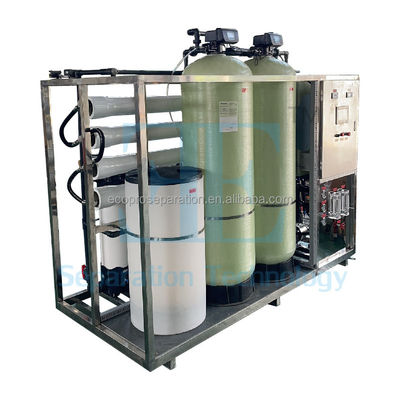 Sistema industrial de reacondicionamiento de alta presión 1-200 m3/h Tratamiento de agua por ósmosis inversa