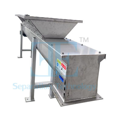 Presión a tornillo de lodo seco 24 kg/H-40 kg/H Máquina de presión a tornillo de deshidratación