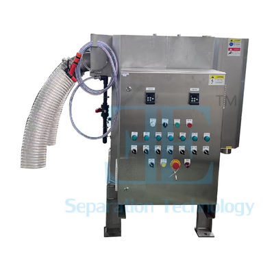 Presión a tornillo de lodo seco 24 kg/H-40 kg/H Máquina de presión a tornillo de deshidratación