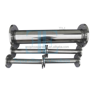 Tamaño 6000mm mezclador estático espiral boquilla tubo dispensador con cizalladora de fuerza hidráulica