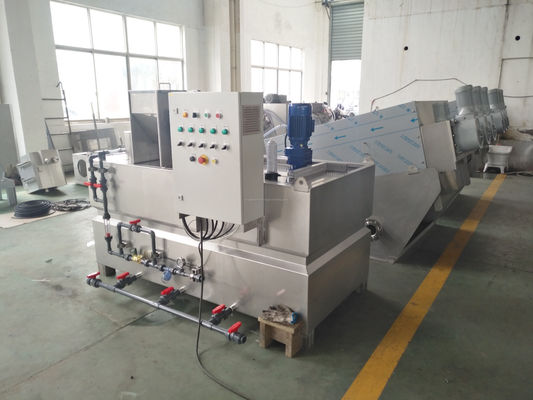SUS304/316/316L Sistema de dosificación química Equipo automático de dosificación de polímeros PAM