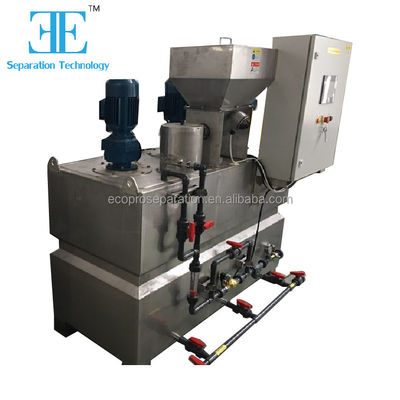 Sistema automático de dosificación de polímero PAM en el tratamiento del agua 2000L/h