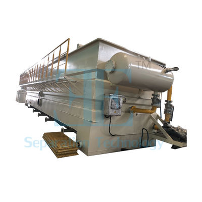 0.2kw Skimmer DAF Planta de tratamiento de aguas DAF Sistema de flotación de aire disuelto