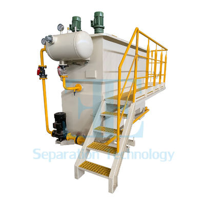 Sistema de tratamiento de agua DAF de 50L/H 5.5kw Unidad de flotación de aire disuelto con bomba