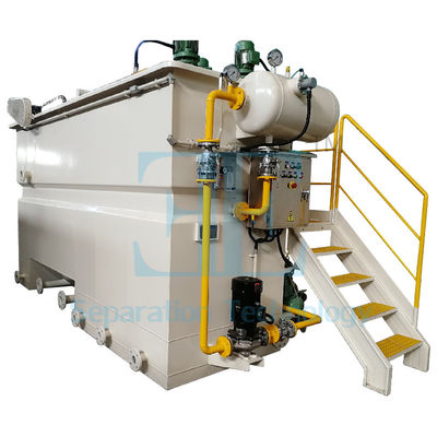 Sistema de tratamiento de agua DAF de 50L/H 5.5kw Unidad de flotación de aire disuelto con bomba