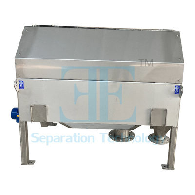 0.75kw pantalla de tambor giratorio alimentada internamente para tratamiento de aguas residuales 1000Kg de peso