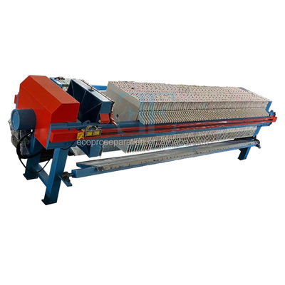 Máquina de filtro de lodo de 6 m2 Máquina de deshidratación de lodos biológicos