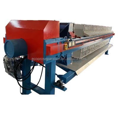 Máquina de filtro de lodo de 6 m2 Máquina de deshidratación de lodos biológicos
