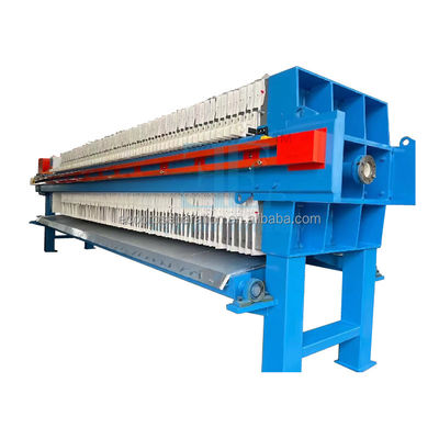 Máquina de filtro de lodo de 6 m2 Máquina de deshidratación de lodos biológicos