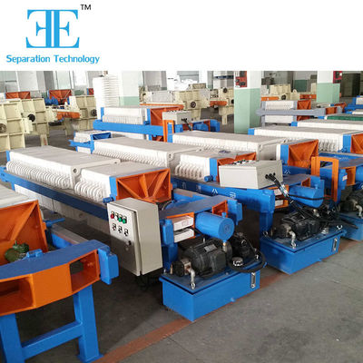 Máquina de filtro de lodo de 6 m2 Máquina de deshidratación de lodos biológicos