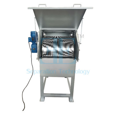 0.75kw SUS304 Máquina de detección de tambor rotativo DN350 Flanca de salida Filtro de pantalla de tambor rotativo