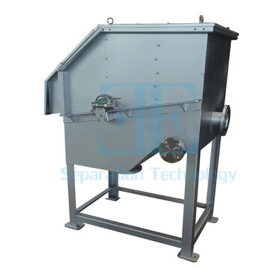 0.75kw SUS304 Máquina de detección de tambor rotativo DN350 Flanca de salida Filtro de pantalla de tambor rotativo