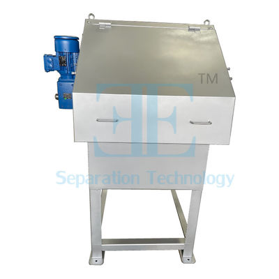 0.75kw SUS304 Máquina de detección de tambor rotativo DN350 Flanca de salida Filtro de pantalla de tambor rotativo