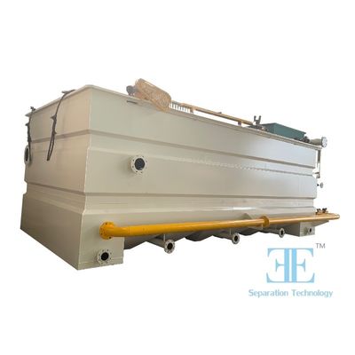 Flotación de aire disuelto estándar ISO con control PLC de potencia de bomba de 3.75kw