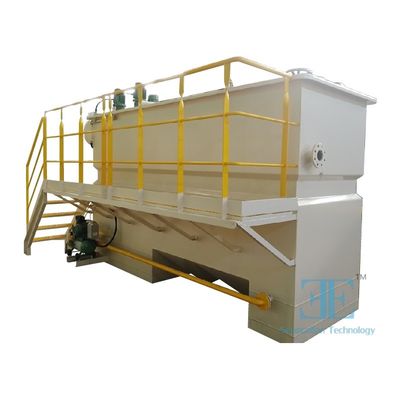 Flotación de aire disuelto de bajo mantenimiento 3.75kw Potencia de la bomba y 0.75kw de la potencia del agitador