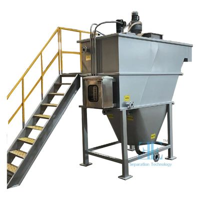 20 m3/h Capacidad de sedimentación de lamellas para una fácil instalación en el tratamiento de aguas residuales municipales