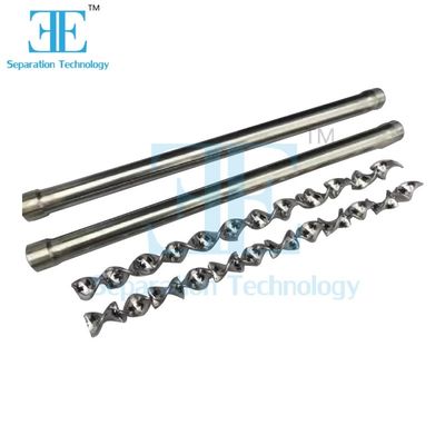Mezclador estático de acero inoxidable Solución de mezcla duradera y resistente a la corrosión