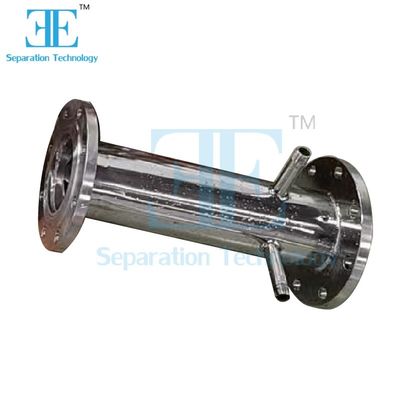Mezclador estático de acero inoxidable Solución de mezcla duradera y resistente a la corrosión