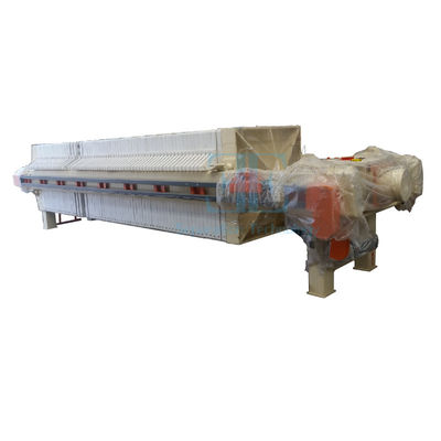 Máquina automática de deshidratación de lodos Prensa hidráulica de filtro de cinta de aceite para el tratamiento de aguas residuales