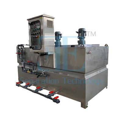 Sistema automático de distribución de fluidos con control PLC