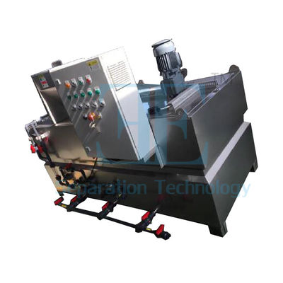 Sistema de dosificación de polímero de pantalla táctil 2000L/H con control PLC