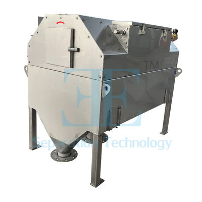 Filtro de tambor rotativo de alimentación interna de filtración de metal/plástico con 4-20 velocidades de rotación y opciones personalizables