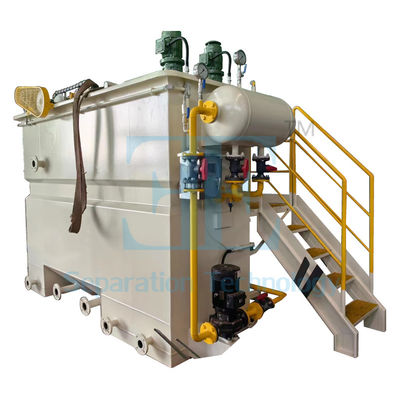 Sistema de flotación de aire disuelto con diseño personalizado y compresor de aire de 4kw La solución definitiva para el tratamiento de aguas residuales