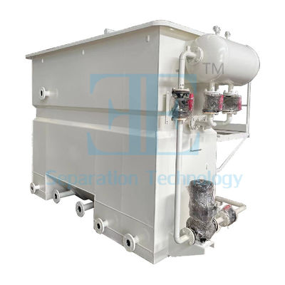 Sistema avanzado de flotación de aire disuelto para una alta concentración de lodo y temperatura del agua de entrada de 5-40°C