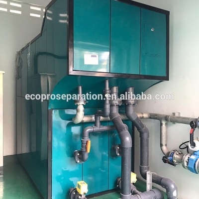 Sistema de electrocoagulación industrial de 20 m3/h de eficiencia energética para el tratamiento de aguas residuales