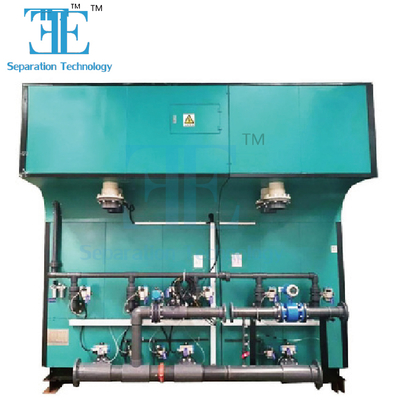 Ajustar el sistema de electrocoagulación de voltaje para el tratamiento de aguas residuales con capacidad de 1 m3/h