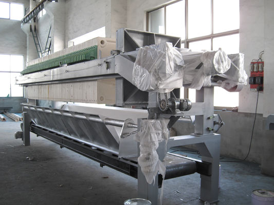 Presión de filtro de deshidratación manual de lodos 2m2 220V-415V