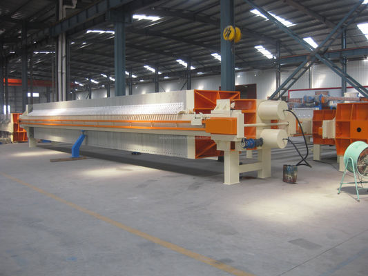 Presión de filtro de deshidratación manual de lodos 2m2 220V-415V