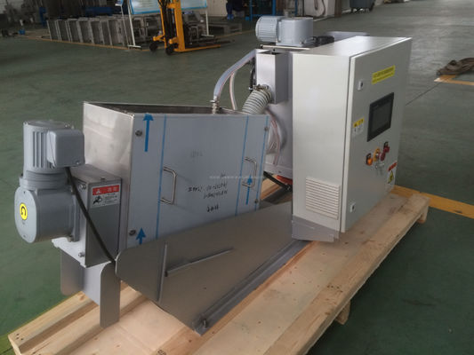 Máquina de deshidratación de lodo por presión de tornillo 2,4-30 m3/h SUS304