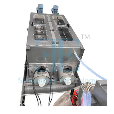 Máquina de deshidratación de lodos de prensa de tornillo de ahorro de energía 1kW 4,8-60m3/h