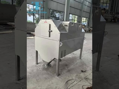 Pantalla rotativa compacta - Solución que ahorra espacio para sistemas de aguas residuales pequeñas