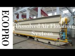 Equipo de tratamiento de agua DAF para soluciones eficaces de depuración de aguas residuales